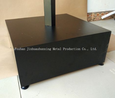 L700mm W700mm कार सहायक प्रदर्शन रैक, हुक के साथ हेलमेट प्रदर्शन खड़ा है