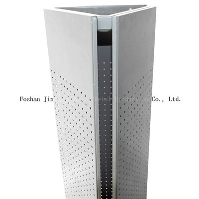 स्थिर L400mm W400mm मंजिल स्थायी खूंटी स्पिनर रैक 3 पक्षों