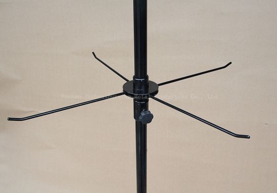 3 स्तरों 550 मिमी चौड़ाई 1780 मिमी ऊँचाई घूर्णन प्रदर्शन रैक फोन के मामले के लिए