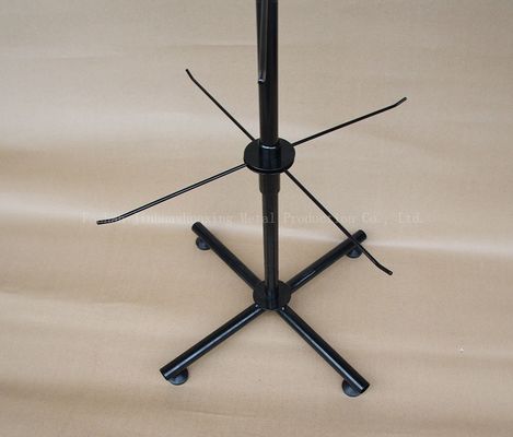 3 स्तरों 550 मिमी चौड़ाई 1780 मिमी ऊँचाई घूर्णन प्रदर्शन रैक फोन के मामले के लिए