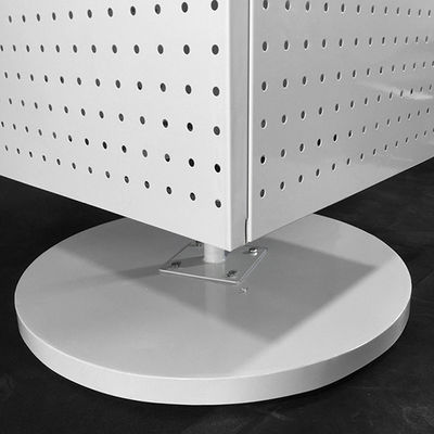 H1440mm W540mm Pegboard प्रदर्शन रैक, काउंटरटॉप Pegboard स्पिनर रैक चार तरफा